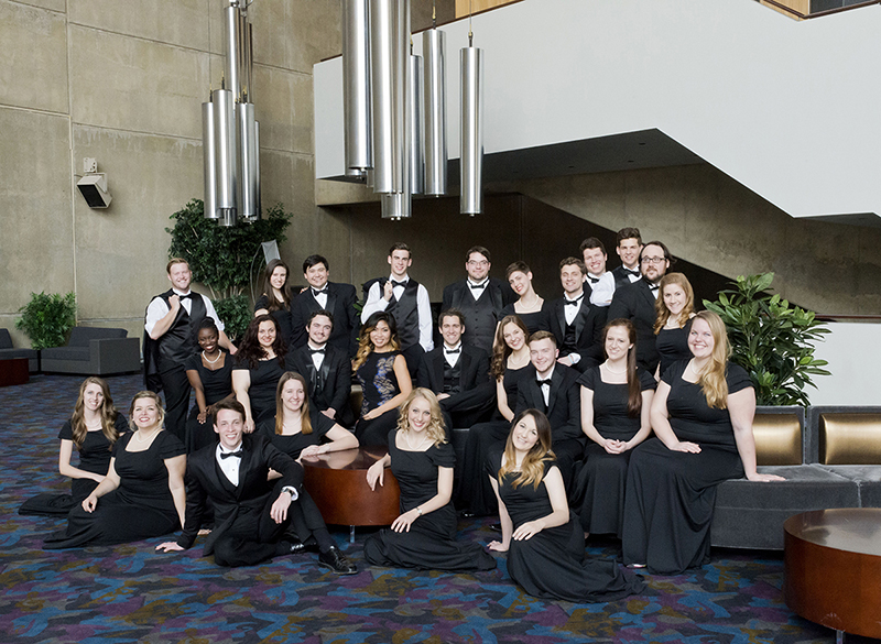 UA Chamber Choir in Thomas Hall